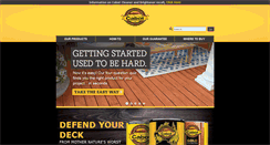 Desktop Screenshot of cabotstain.com